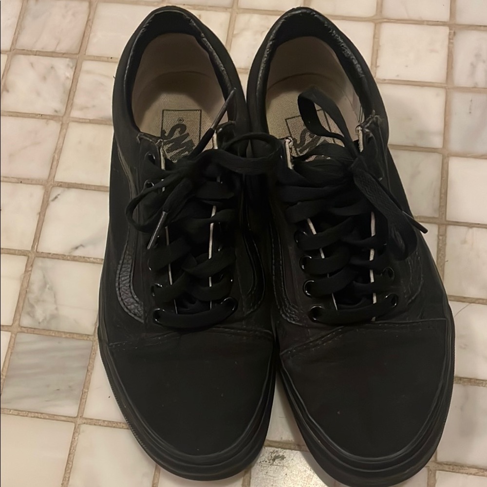 Vans Black Casual Lace-Up Sneakers